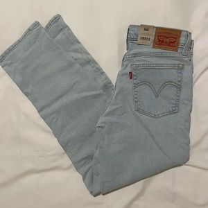 Levi’s  High Rise Wedgie Straight Jeans